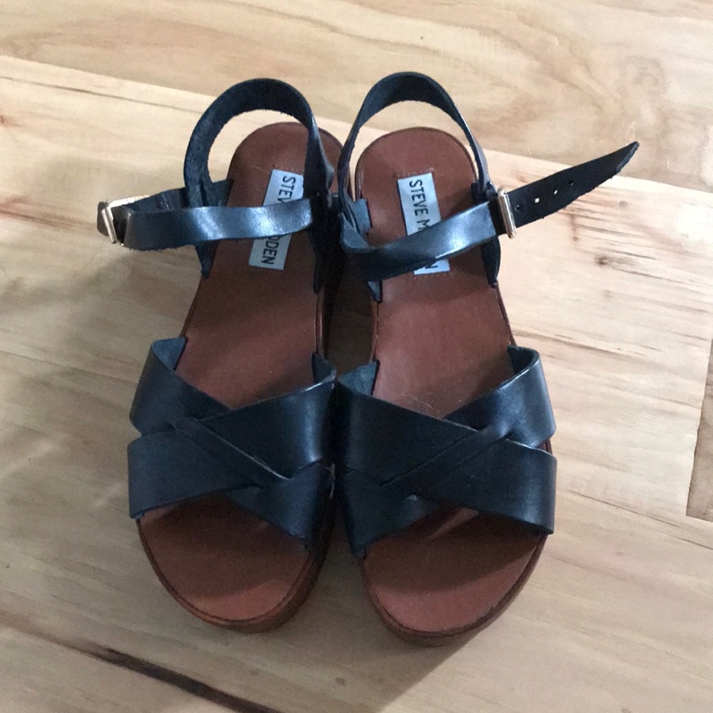 Black Steve Madden Sandals